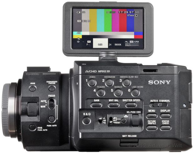 Review: Sony NEX-FS100 "Super35" LSS AVCHD Camcorder 135