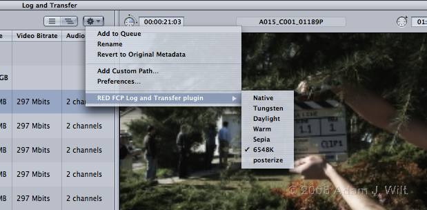 RED+FCP: Native REDcode Importing 32