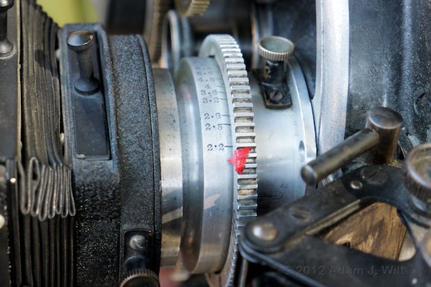 Photos: the Bell & Howell 2709 and "The Canyon" 129