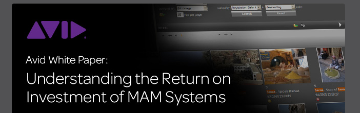 Avid White Paper: Understanding the ROI of MAM Systems 3