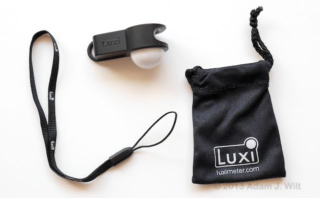 Luxi, lanyard, and pouch.