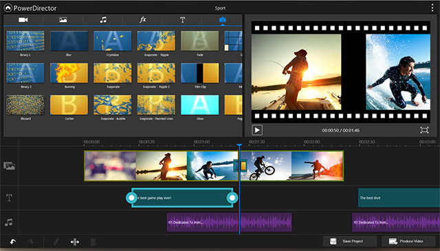 PowerDirector For Android & Windows 8 Tablets 2