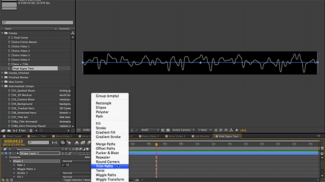 AEA Wiggle Paths