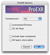 OpenEXR Support in After Effects CS4 3
