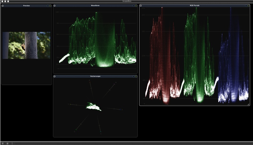 ScopeBox 3.3: Affordable and customizable video scopes 37