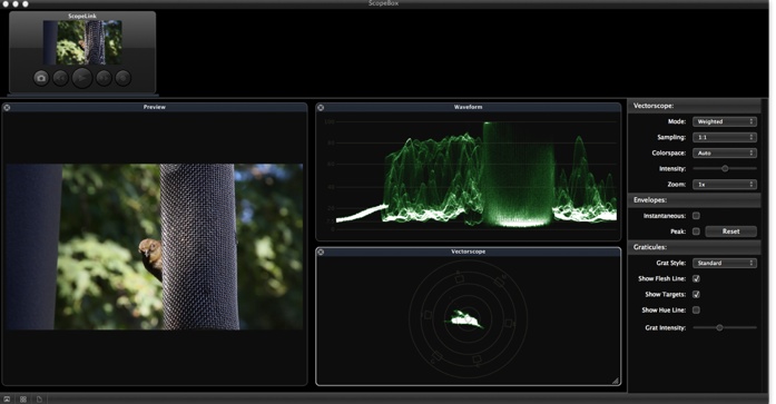 ScopeBox 3.3: Affordable and customizable video scopes 5