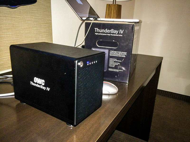 other world computing ThunderBay IV thunderbolt 