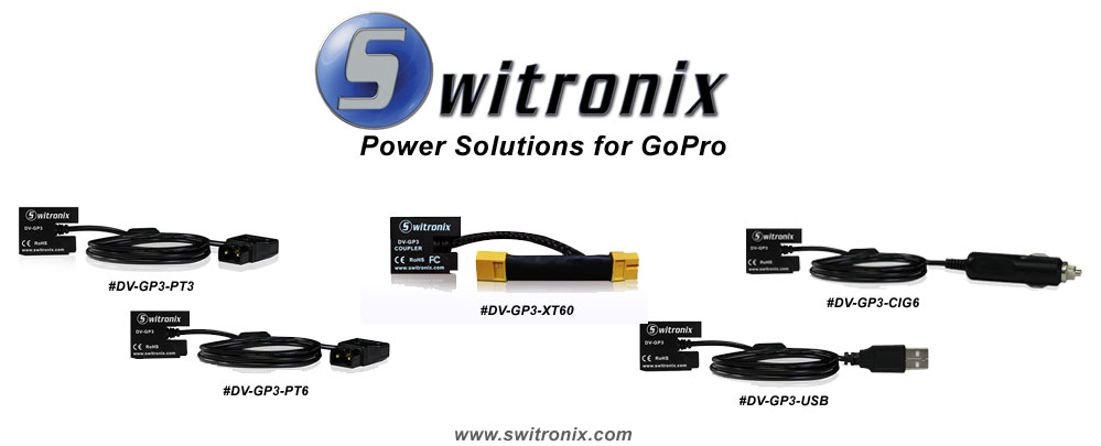 Switronix Releases GoPro Power Solutions 4