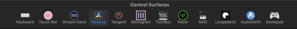 Enable control surfaces with CommandPost  3