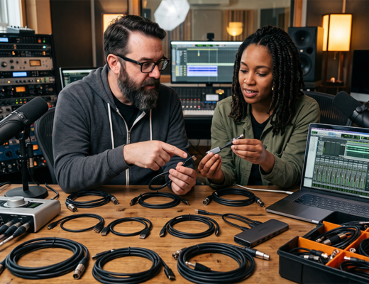 Choosing the Right Conversion Cable for Audio, Data, and Power Connections 14