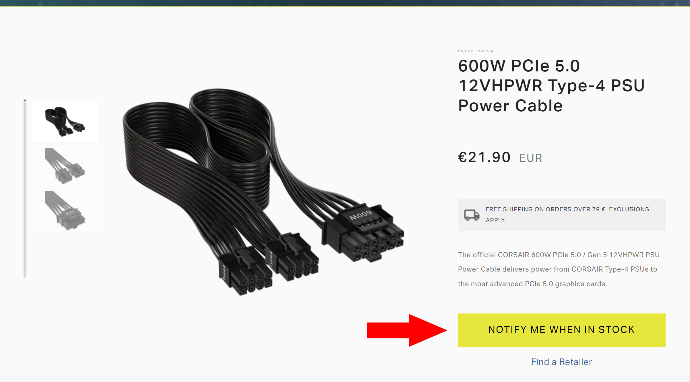 NVIDIA RTX 40 series and Corsair’s missing cable