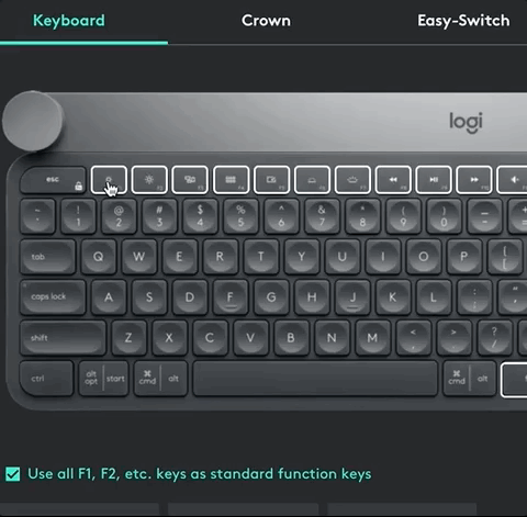 Logitech Craft keyboard options