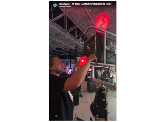 PVC at IBC 2026: Creamsource Debuts the C3 Full-Color LED Fresnel 8