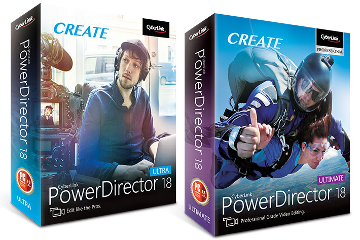 CyberLink: PowerDirector 18 and PhotoDirector 11 released