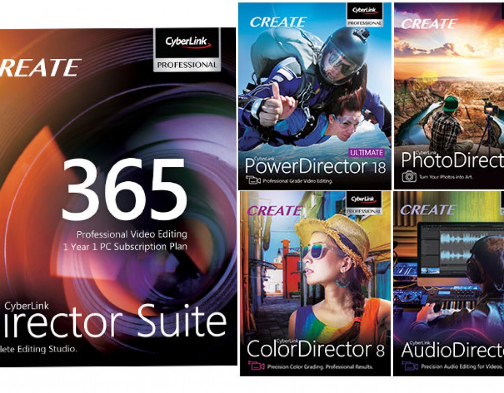 CyberLink: PowerDirector 18 and PhotoDirector 11 released 1