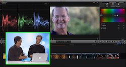 Toggling Corrections in Final Cut Pro X 19