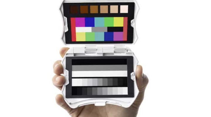 Spyder Checkr Video: a color reference tool for video