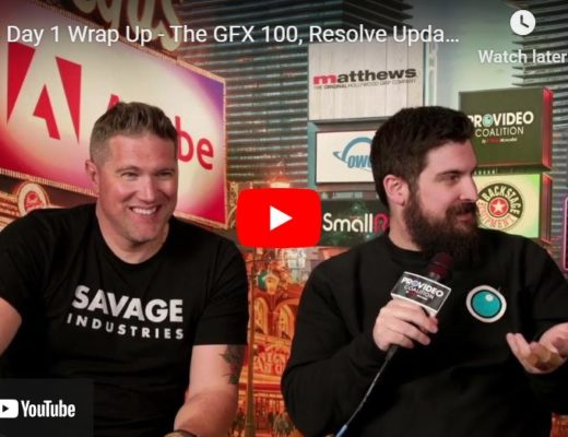 NAB Day 1 Wrap Up - The GFX 100, Resolve Updates Excitement at Matthews and More 2