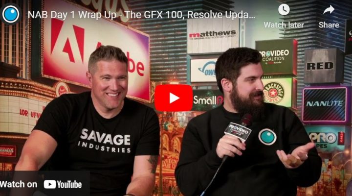 NAB Day 1 Wrap Up - The GFX 100, Resolve Updates Excitement at Matthews and More 1