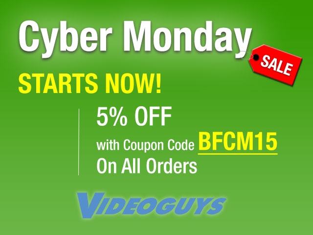 Videoguys Round Up of Cyber Monday Specials #cybermonday 6