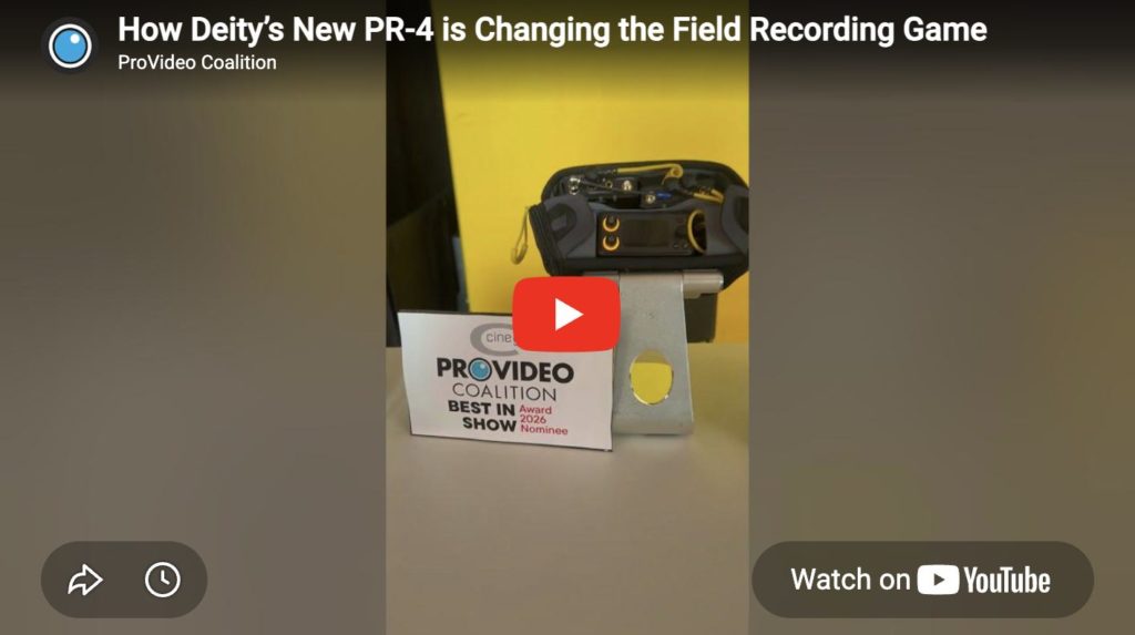 Deity at Cine Gear 2026 – Redefining Field Recording with the New PR-4 1