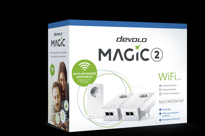 New devolo Magic Powerline offers speeds up to 2400 Mbps