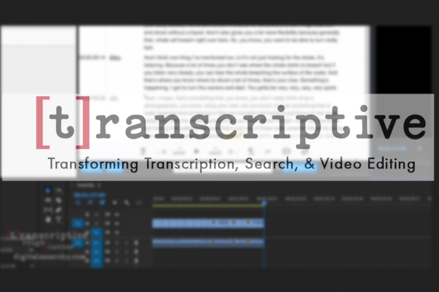 Transcriptive AI: new Rough Cutter instantly creates new video sequences