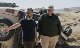 Left to right: Director Glenn Ficarra and Director John Requa on the set of Whiskey Tango Foxtrot from Paramount Pictures and Broadway Video/Little Stranger Productions in theatres March 4, 2016.