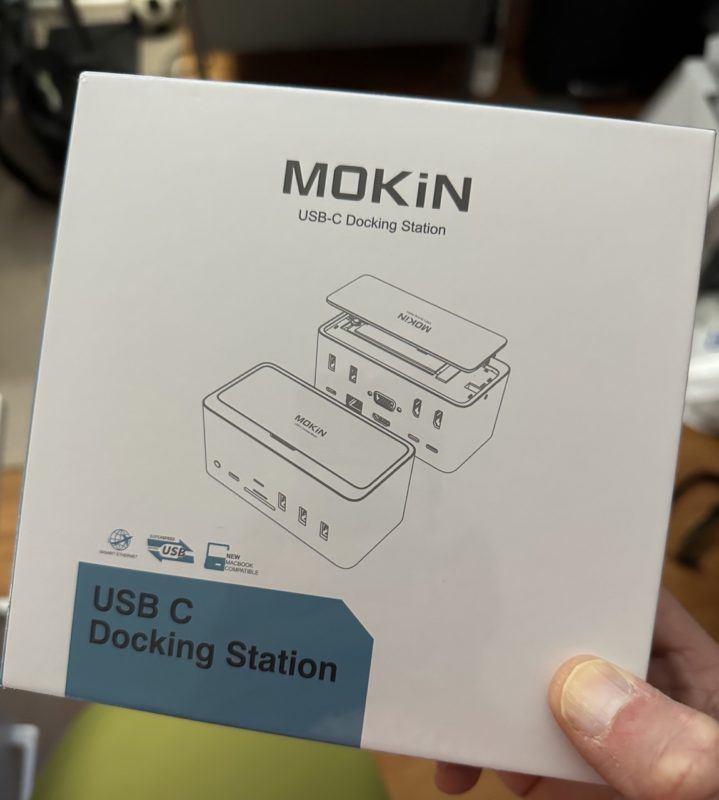 I bought a cheap USB-C docking station so you don't have to 1