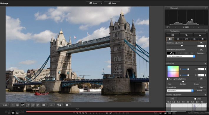 DPP: the free RAW photo editor for Canon users