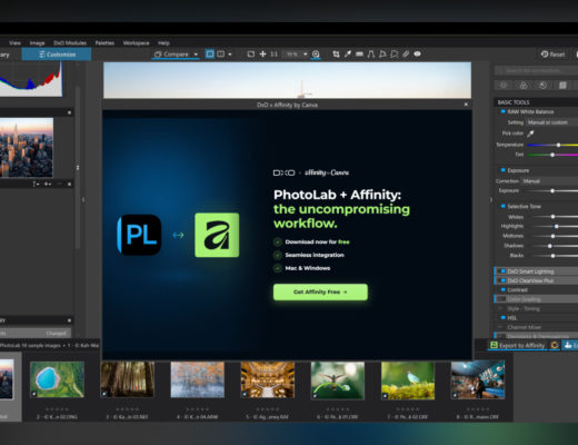 DxO PhotoLab 10.1 adds one-click export to Affinity