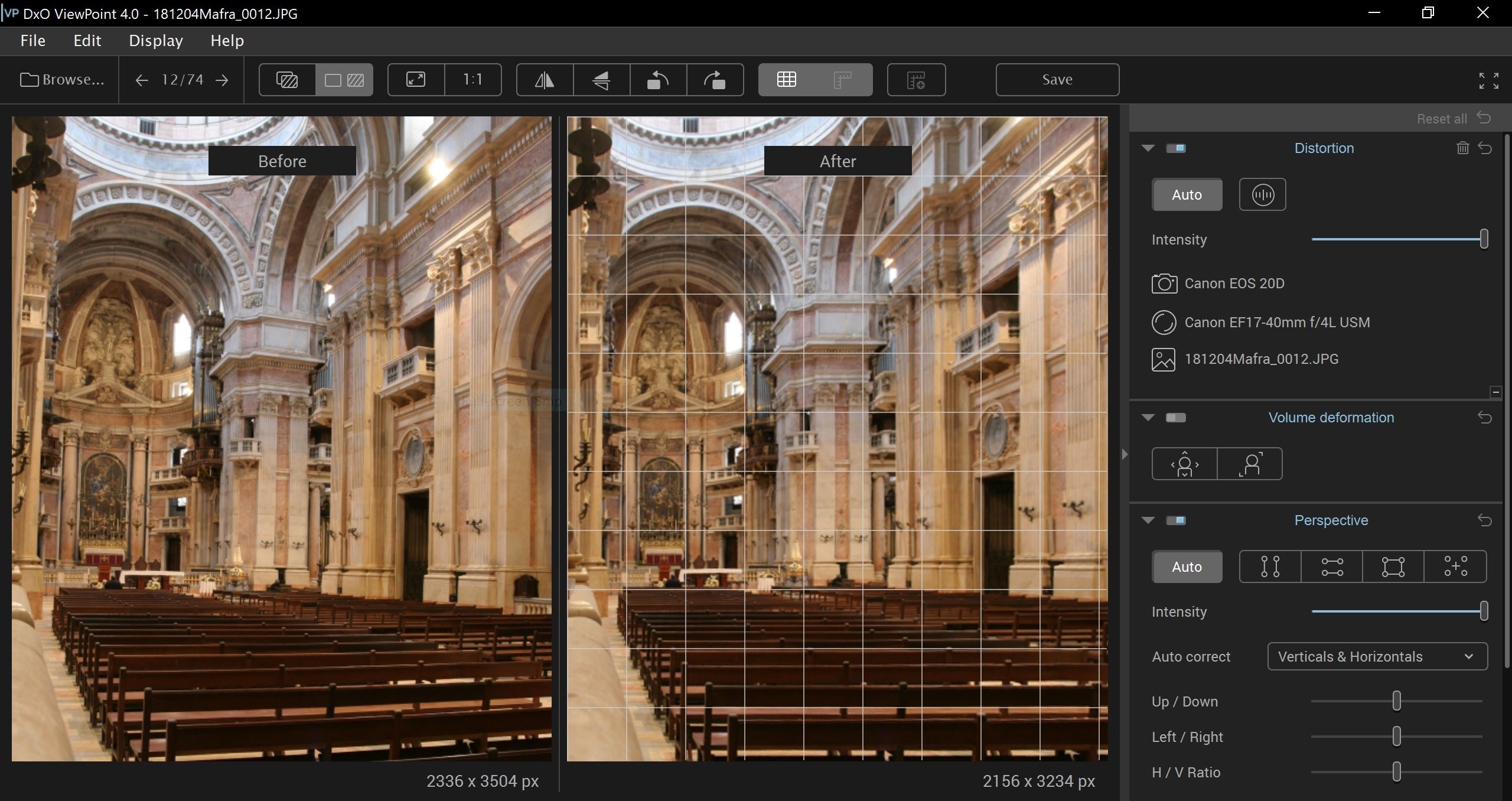 DxO ViewPoint 4: a tool for perfect geometry and perspective