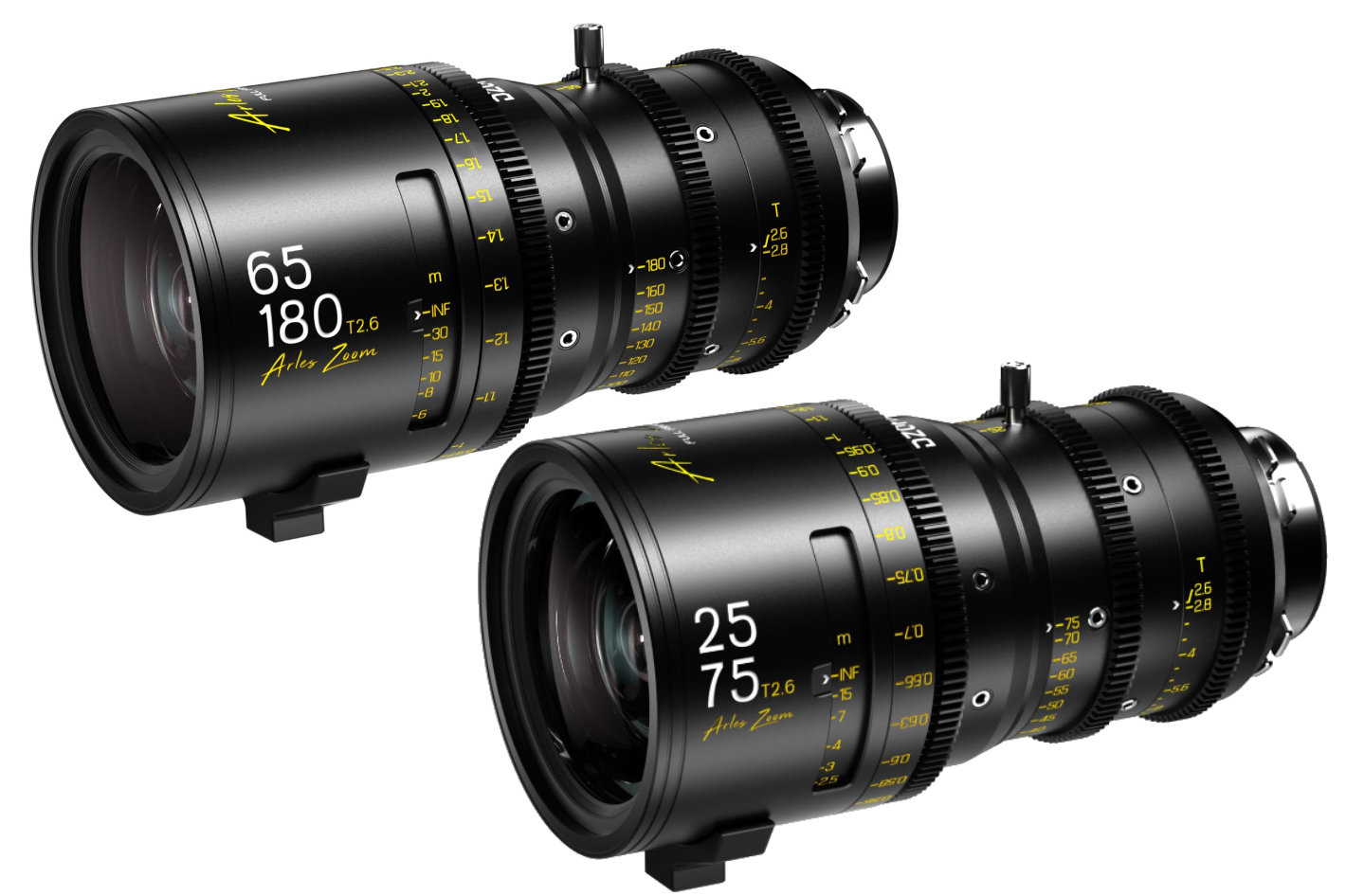 DZOFILM expands Arles Cine lens system with two T2.6 zooms