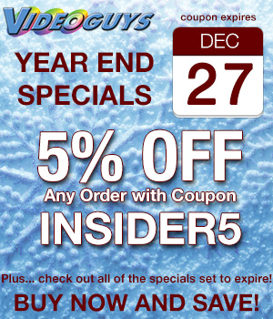 Videoguys 5% Off Sale and Specials Expiring at the End of the Year 47