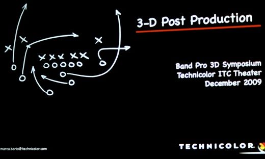 Band Pro's 3D Symposium - all the latest greatest for acquisition and post for stereoscopic imaging 6
