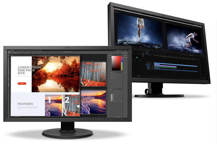 Eizo ColorEdge CS2740 and FORIS NOVA: monitors for work and entertainment