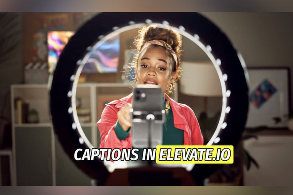 elevate.io launches new captioning and transcription technology