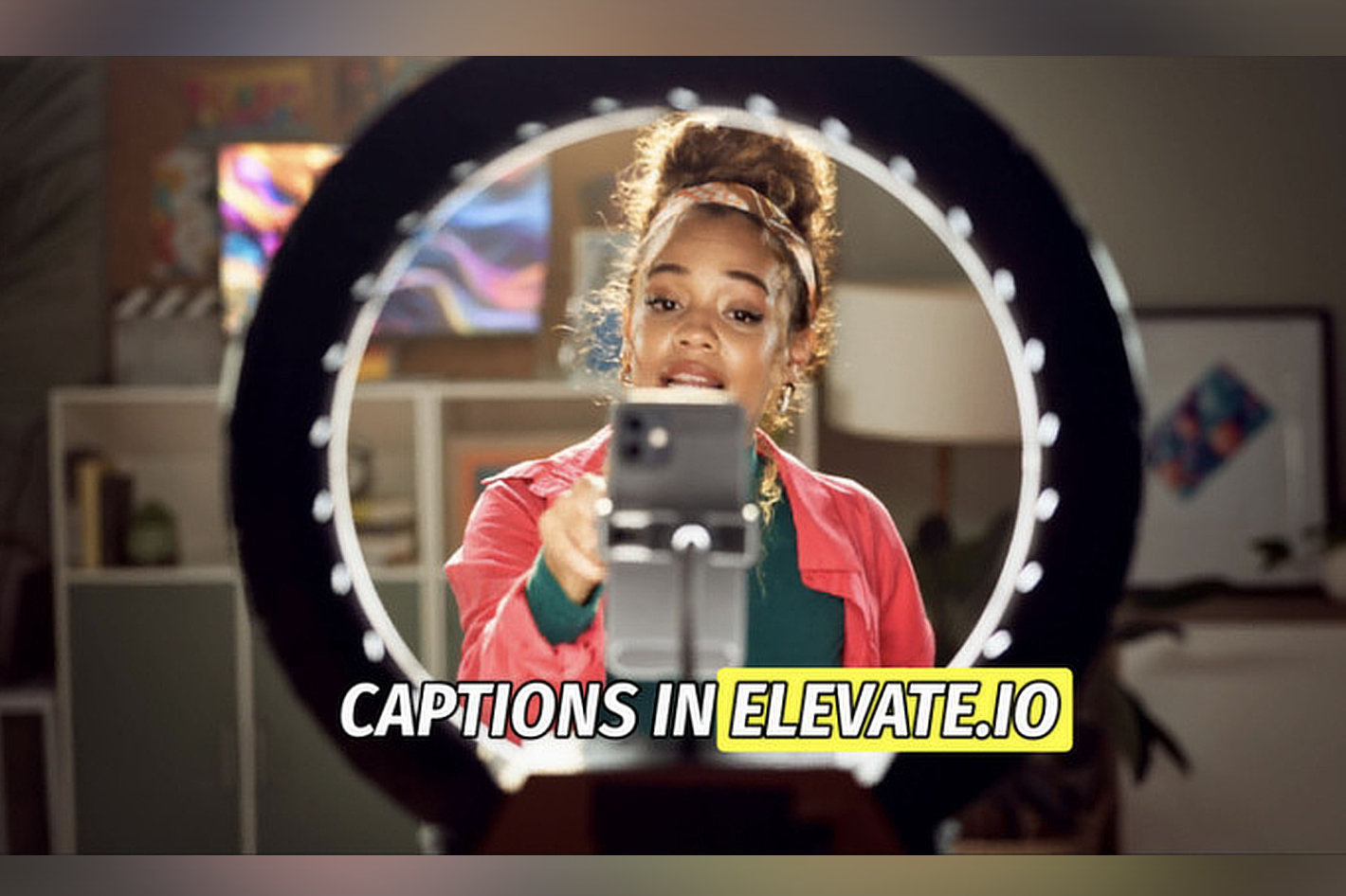 elevate.io launches new captioning and transcription technology