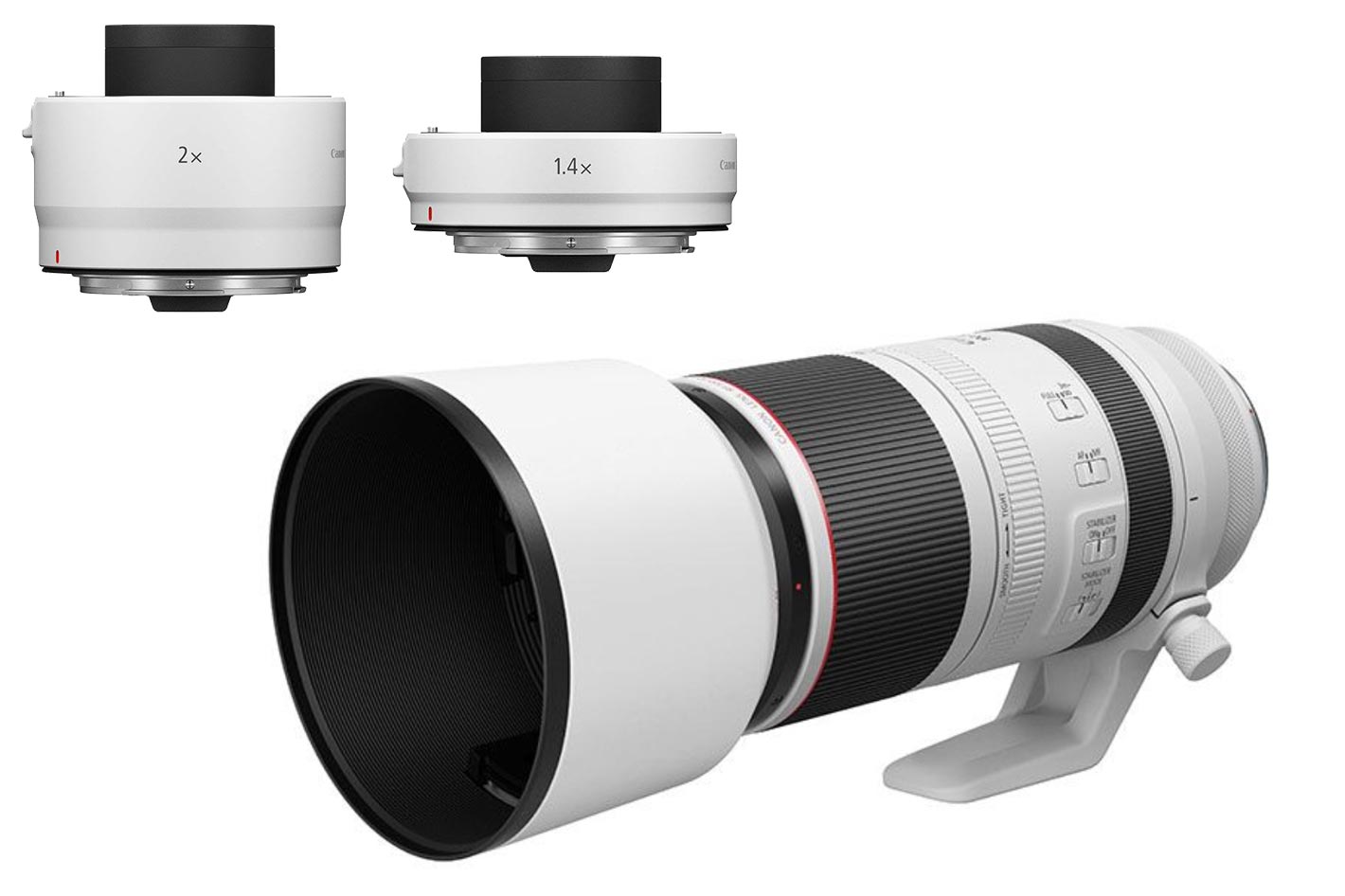 Canon: new L-series zoom and two telephotos for the masses