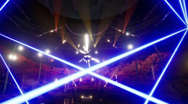 How to previsualize complex live lighting and effects with Unreal