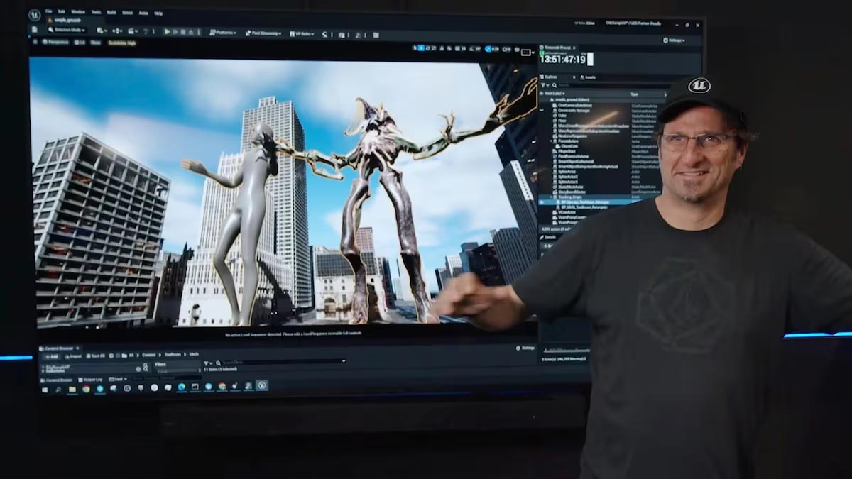 Learn how to set a visualization shoot in Unreal Engine