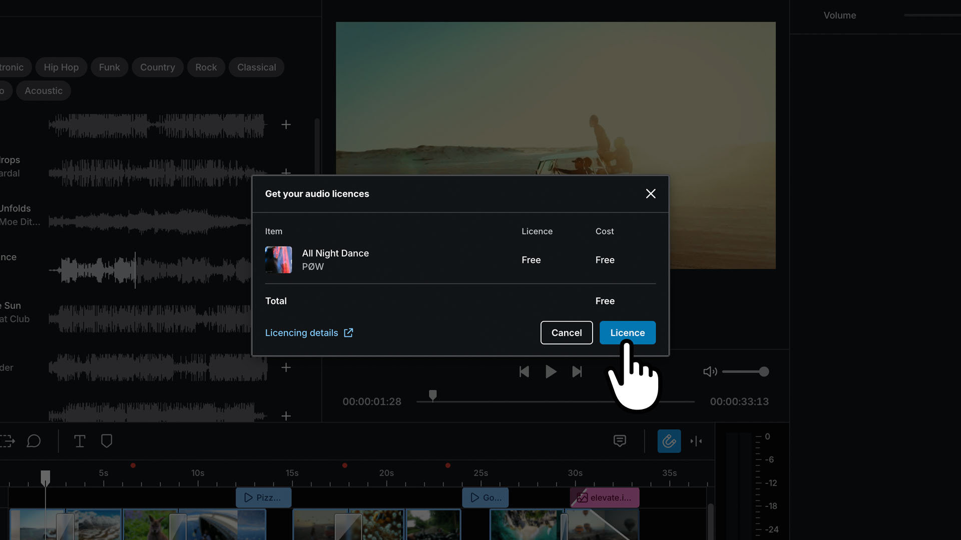 Epidemic Sound’s music catalogue is now available into elevate.io
