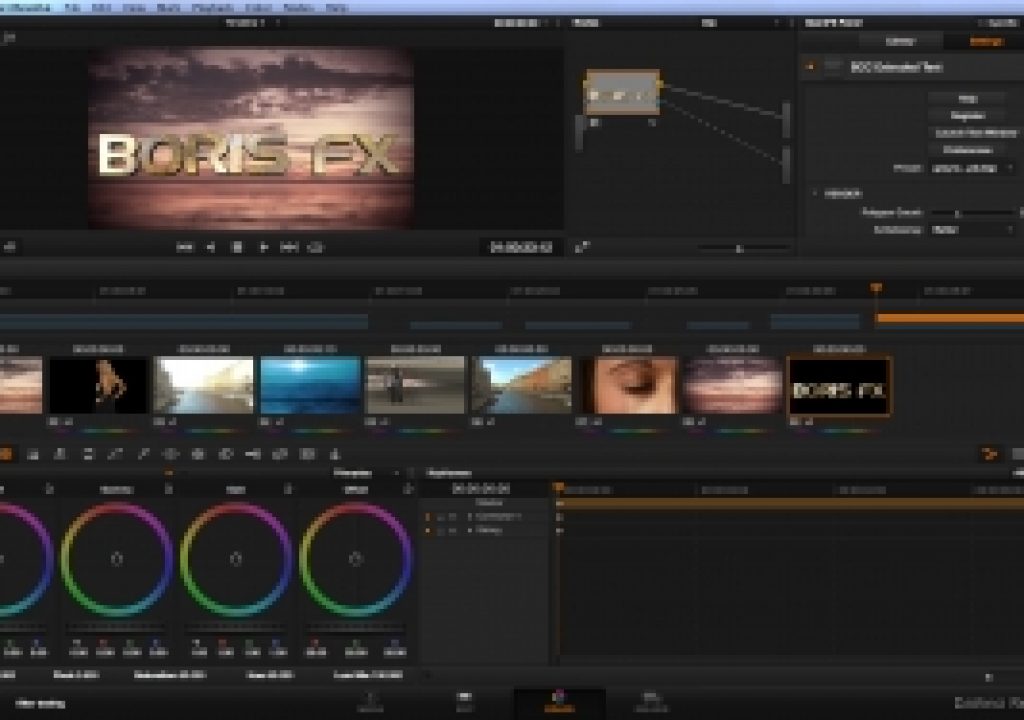 Boris FX Adds Blackmagic DaVinci Resolve Support to Boris Continuum Complete and RED Product Lines 3