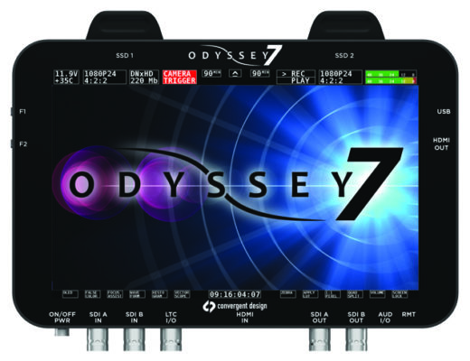 OLED field monitor upgradable to become a recorder? Enter the Odyssey7 and Odyssey7Q 67