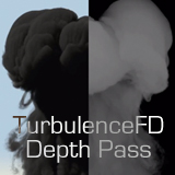 TurbulenceFD Depth Pass Using Cinema 4D 3