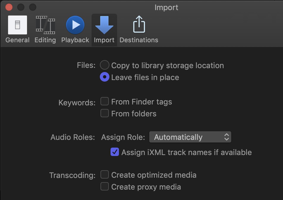 Adobe and Avid need to support iXML metadata for audio channels in the timeline 12