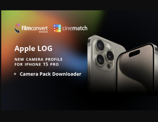 Apple LOG now available in FilmConvert and CineMatch