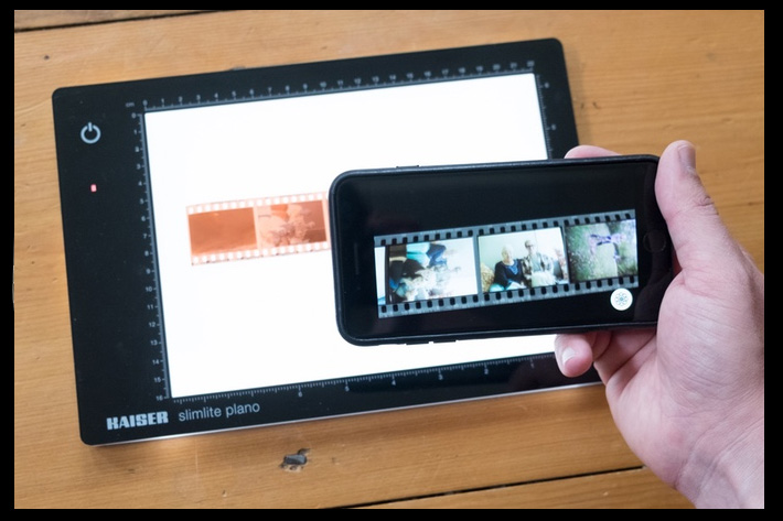 FilmLab: scan film with a smartphone