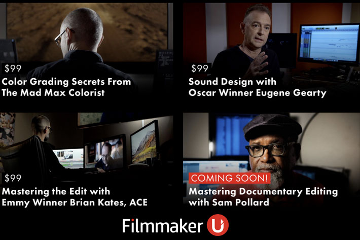 Staying home? check these online filmmaking courses from Filmmaker U