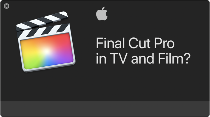 An open letter to Tim Cook about Final Cut Pro, signed by editors and post-production pros around the world 1